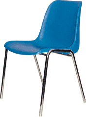 Stapelstoel budget verchroomd 3360-3