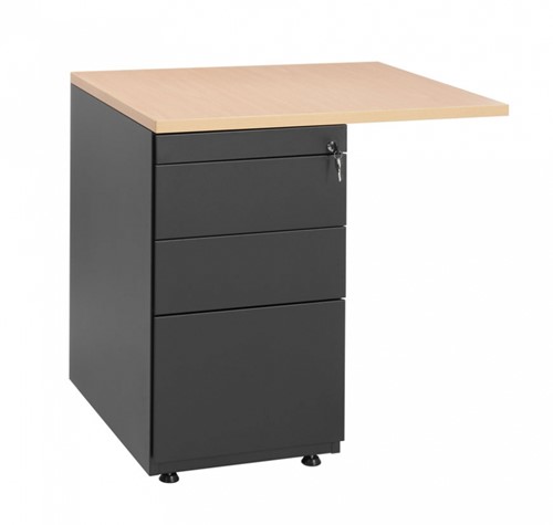 Ladeblok 4 laden met aanbouwtafel 80 x 60cm-3