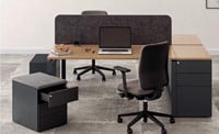 Bureau ladekast 80cm diep bureau hoogte-3