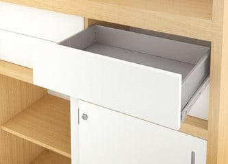 Ladeblok-in-kantoorkast