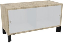 Lage kast met schuifdeuren Armand
