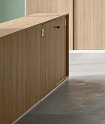 Schuifdeurkast laag 86 cm Kondo 