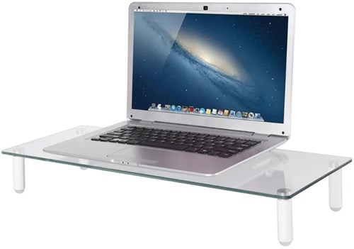 Laptopverhoger-glas