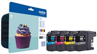 Brother LC-123VALBP cartridge multipack + zwart-2