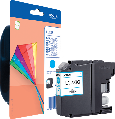 Brother LC-223C cartridge cyaan-2
