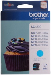 Brother LC-123C cartridge cyaan