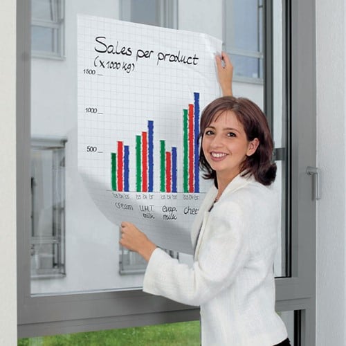 Magic Chart Legamaster whiteboard folie 20 x 30cm ruit-3