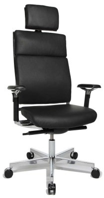 Leren-bureaustoel-Topstar-New-Aluart-Classic