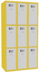 Lockerkast 9 deurs De Raat 180 x 90 x 50cm