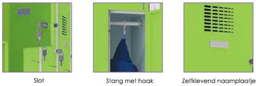 Lockerkast L deuren 80cm (180x80x50)-3