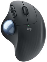 Logitech M575 trackball muis grijs