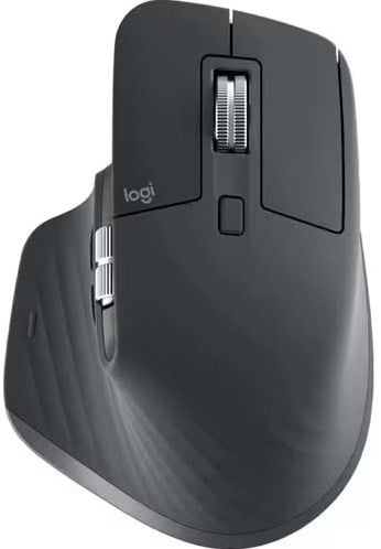 Logitech MX Master 3S draadloze Aplle muis graphite