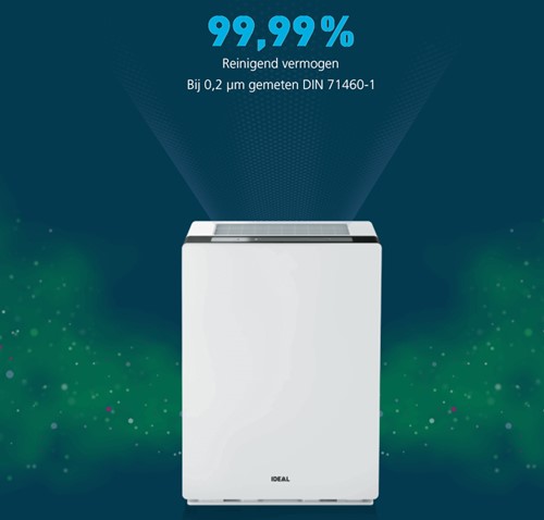 Luchtzuiveraar IDEAL AP80 Pro met hepa filter-3