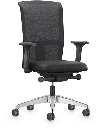 Se7en bureaustoel met netbespannen rugleuning-2