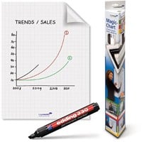 Magic Chart Legamaster whiteboard folie 20 x 30cm ruit-2