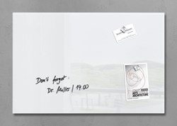 Glazen magneetbord Sigel Artverum 600x400x15mm wit