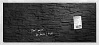 Magneetbord Sigel Artverum 1300x550x15mm leisteen