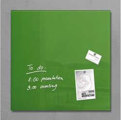 Magneetbord Sigel Artverum 480x480x15mm groen