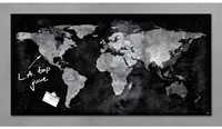 Magneetbord Wereldkaart Sigel Artverum 910x460x15mm