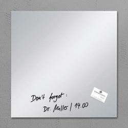 Magneetbord Sigel Artverum 480x480x15mm spiegel