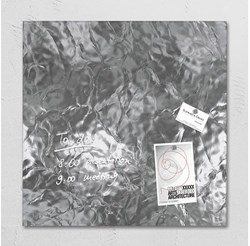 Magneetbord Sigel Artverum 480x480x15mm zilver