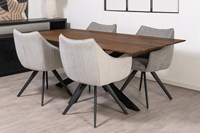 Mango houten tafel rechthoekig Flora-2