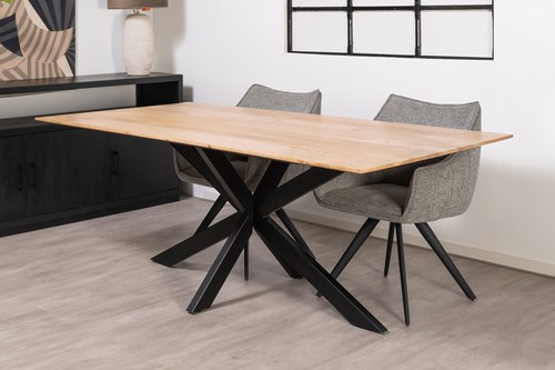 Mango houten tafel rechthoekig Flora