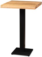 Sta tafel vierkant mangohout Venetia 110 hoog-3