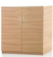 Markant M-Store houten draaideurkast 120 x 99 x 45cm 