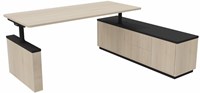 Zit sta hoekbureau Markant Workways met opbergruimte-3