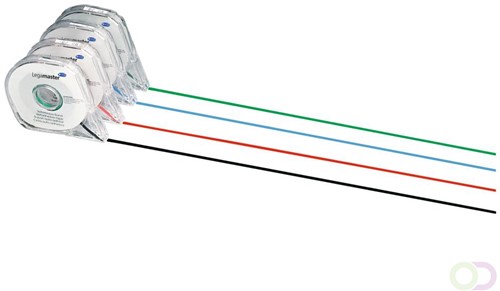 Matrix tape 1 mm zwart Legamaster-2