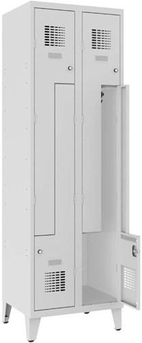 Dubbele lockerkast 60 cm Sul 