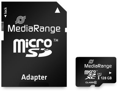 Micro SD kaart 128GB SDXC MediaRange-2