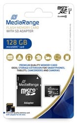 Micro SD kaart 128GB SDXC MediaRange