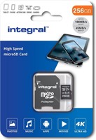 Micro SD kaart Integral 256GB SDXC
