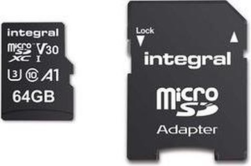Micro SD kaart Integral 64GB SDXC-2