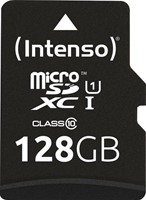 Micro SD kaart Intenso 128GB SDXC UHS-I Premium-2
