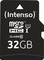 Micro SD kaart Intenso 32GB SDHC UHS-I Premium-2