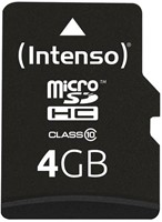 Micro SD kaart Intenso 4GB SDHC class 10-2