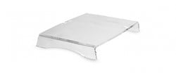 Monitor stand Bakker Elkhuizen Elkuizen Q-riser 50 transparant