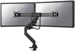 Monitor arm Neomounts DS75-450BL2 voor dubbel scherm