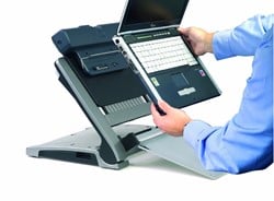 Docking station voor laptop standaard Bakker & Elkhuizen Ergo T340