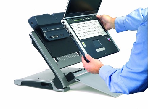 Docking station voor laptop standaard Bakker & Elkhuizen Ergo T340