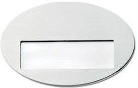 Naambadge magneet ovaal aluminium met bedrukking-2
