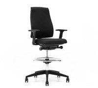 Hoge bureaustoel Se7en LX001 comfort-2
