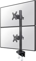 Monitor arm curved monitor 2 beeldschermen Newstar FPMA-D960DVBLACKPLUS-2