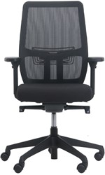 NPR 1813 bureaustoel Euroseats Torino mesh stof