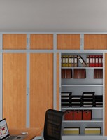 Opzetkast voor roldeurkast ARMIN 120cm breed-2