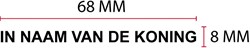 Stempelplaatje posta P15