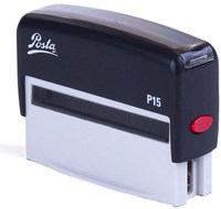 Stempelplaatje posta P15-2